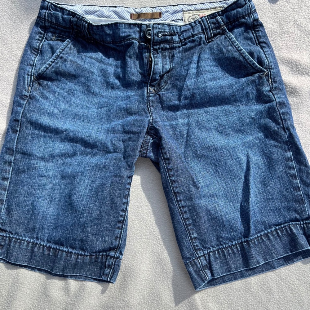 Gap 1969 Limited Edition Dark Wash Bermuda Denim Short, 4
